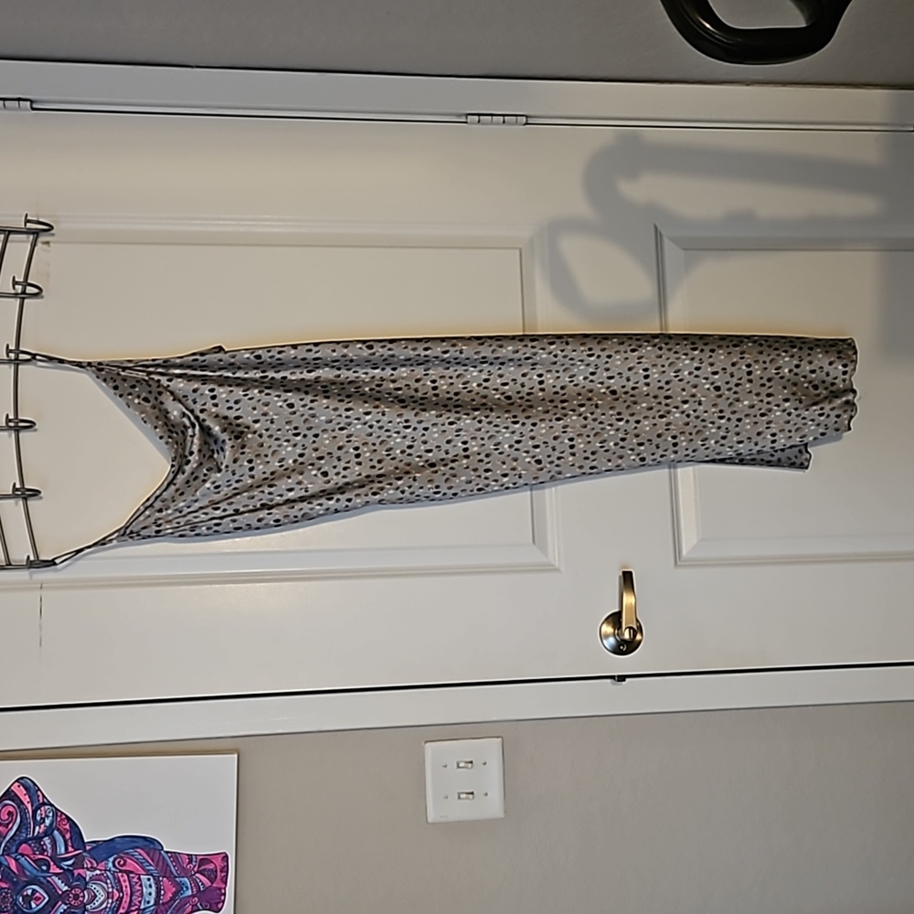 NWOT  cowlneck slip dress small